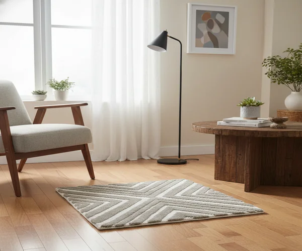 The Diamond Trellis Jute & Wool Fusion