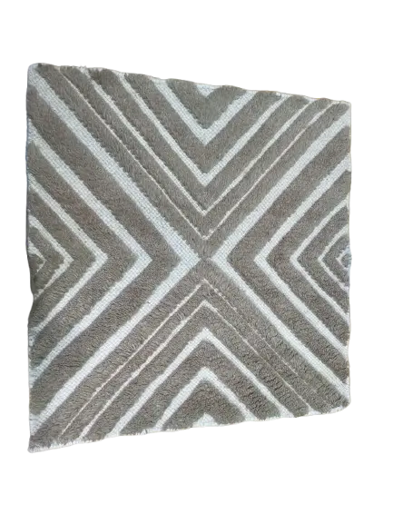 The Diamond Trellis Jute & Wool Fusion