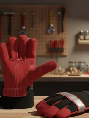 HDN-05 | Split Leather Industrial Safety Gloves