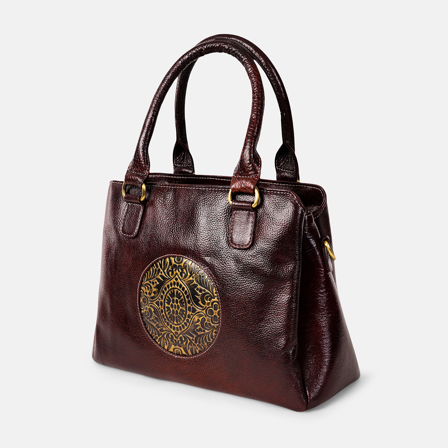 Pure leather handcrafted Medium women Stachel bag - Image 2