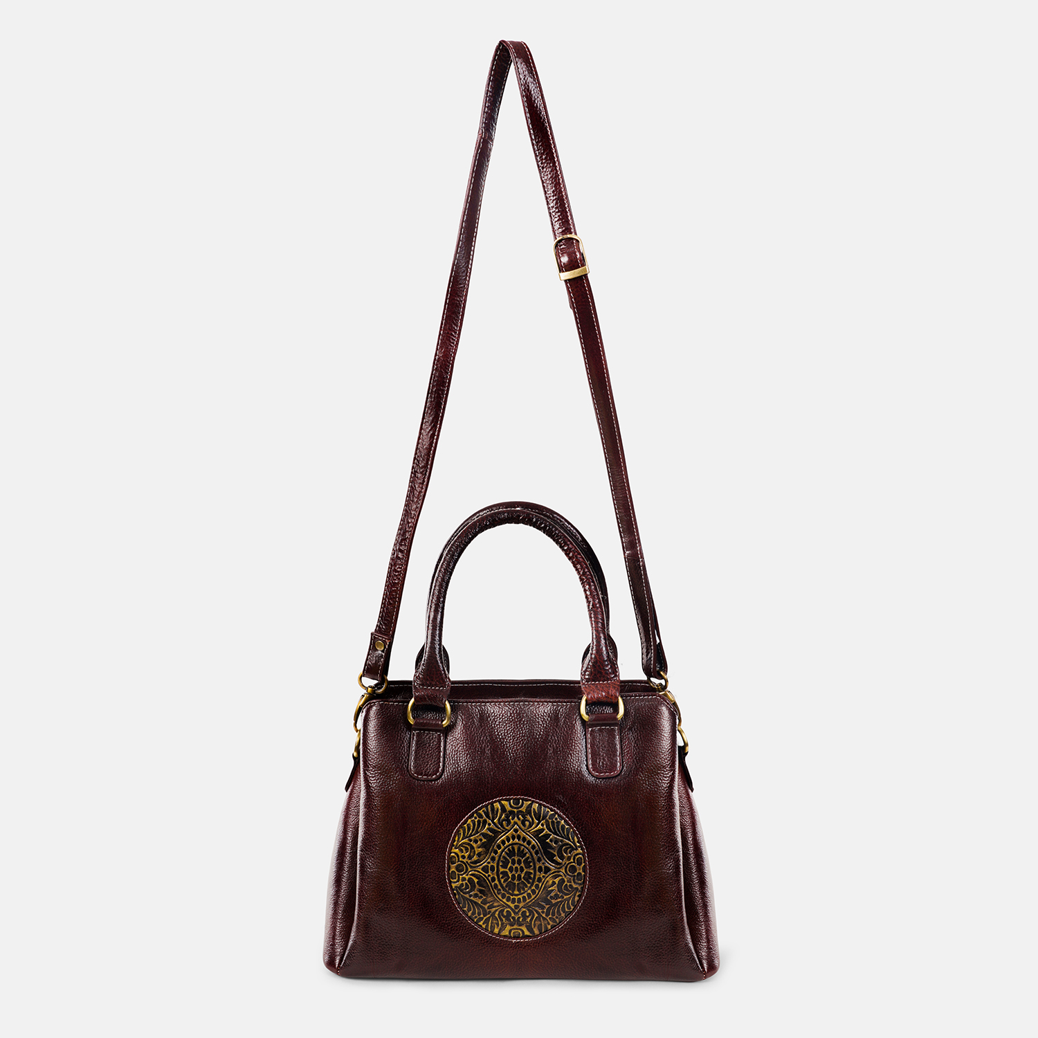 Pure leather handcrafted Medium women Stachel bag - Image 3