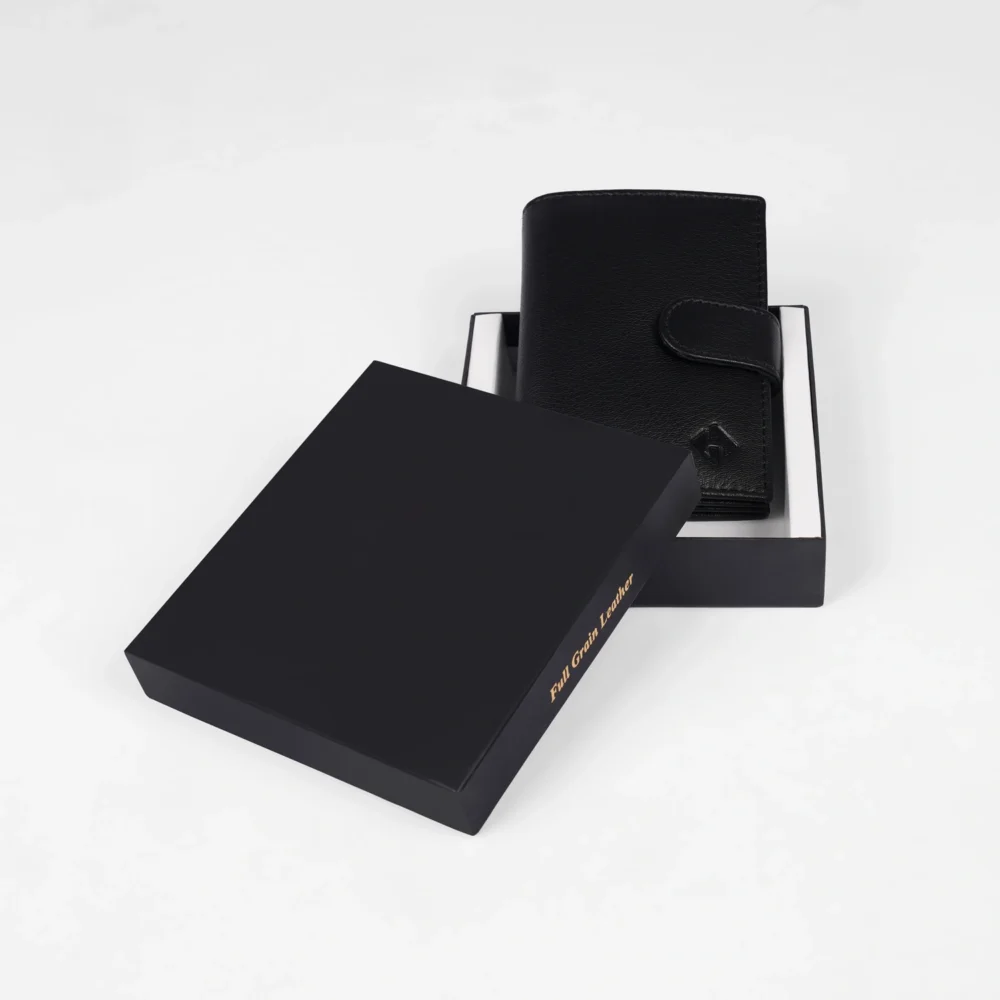 Men’s Black Leather Wallet
