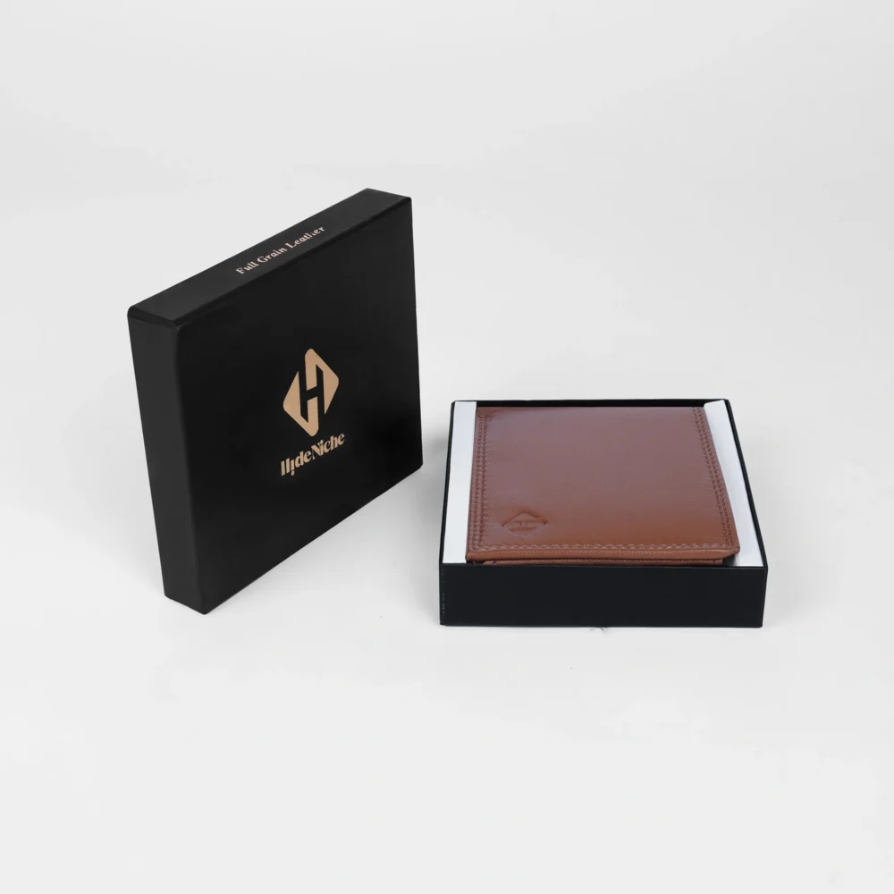 Brown Leather Wallet for Men
